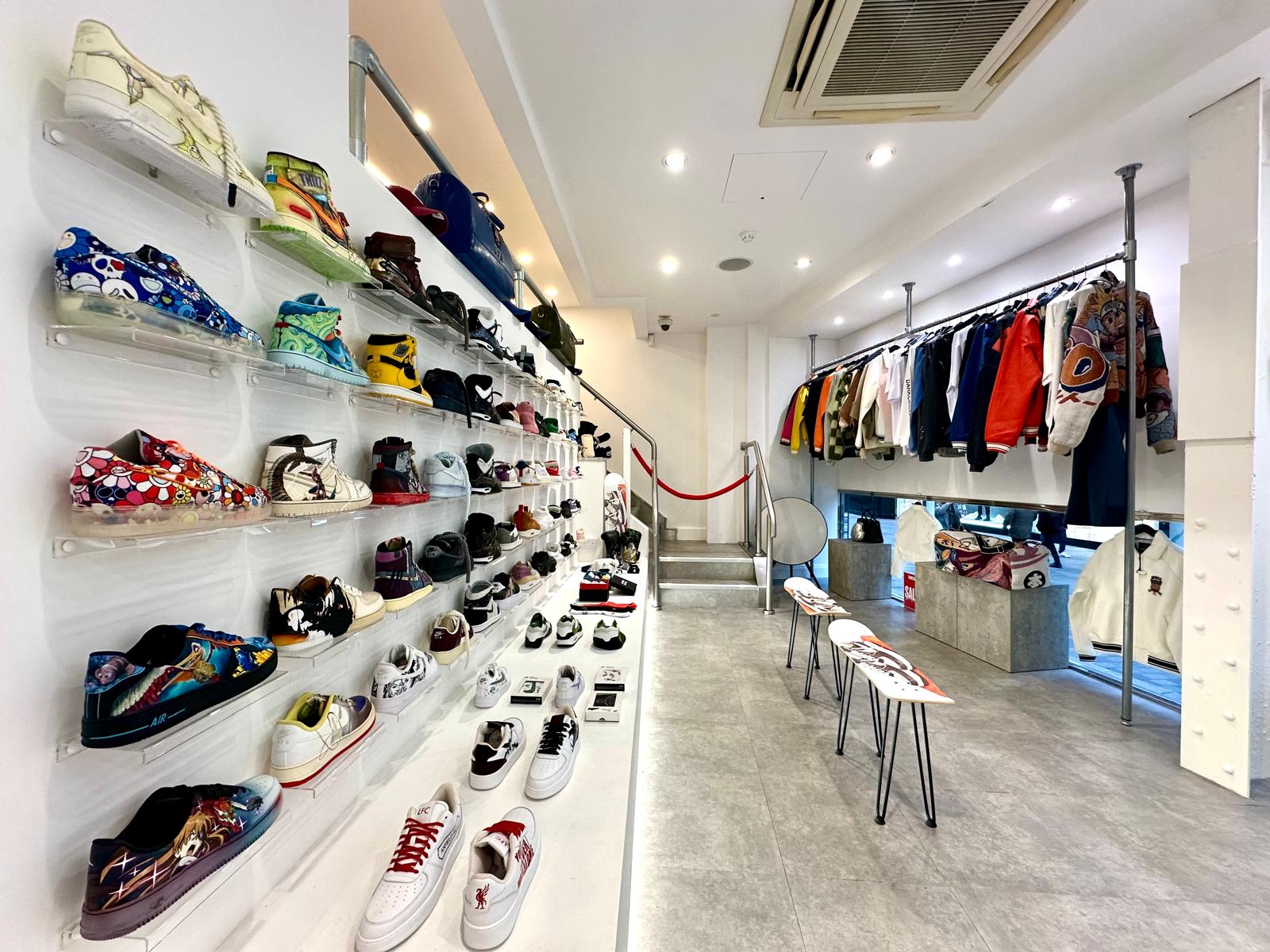 CANVVS Custom Store Oxford Street, London UK