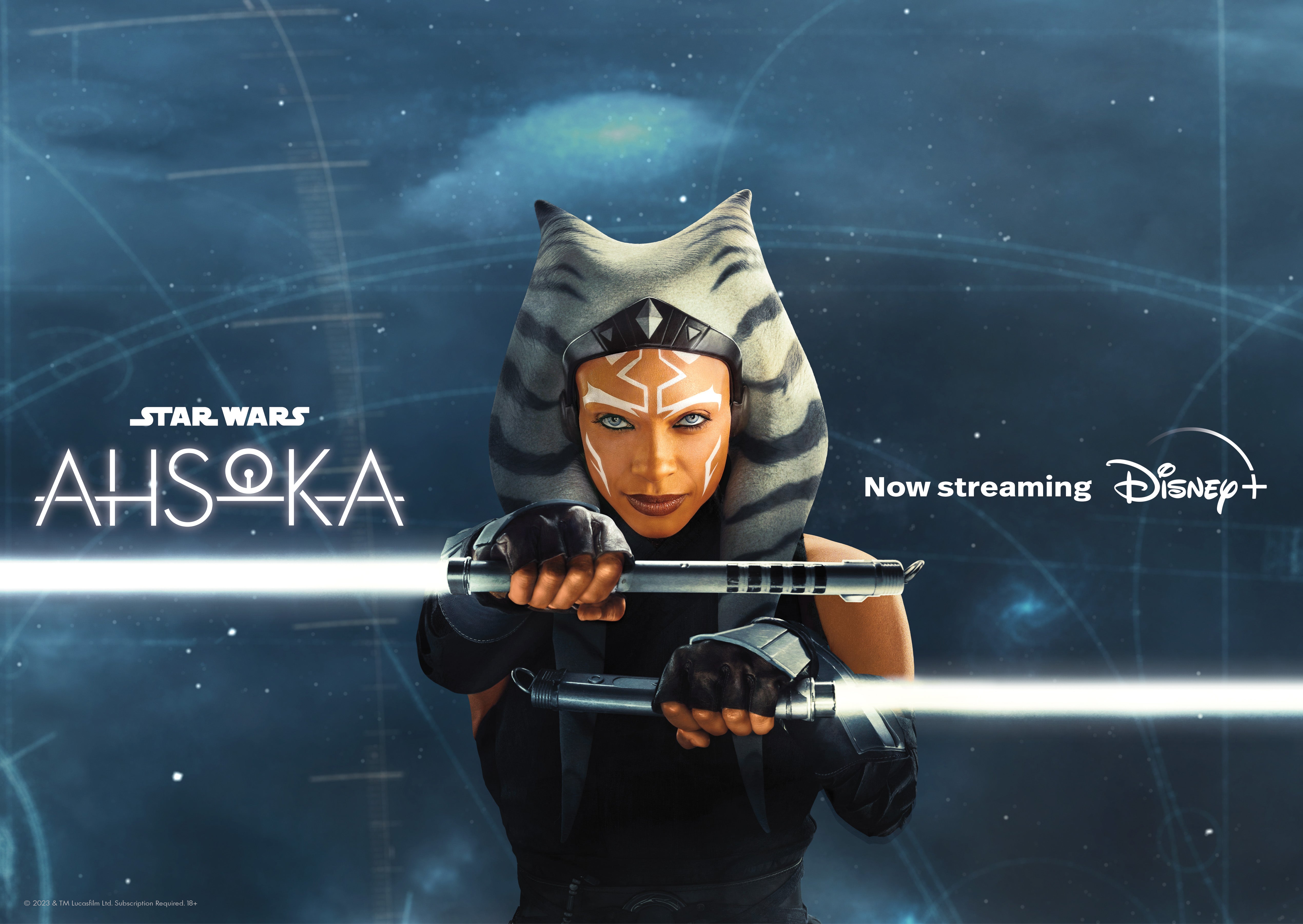 Disney Ahsoka Advertisement CANVVS